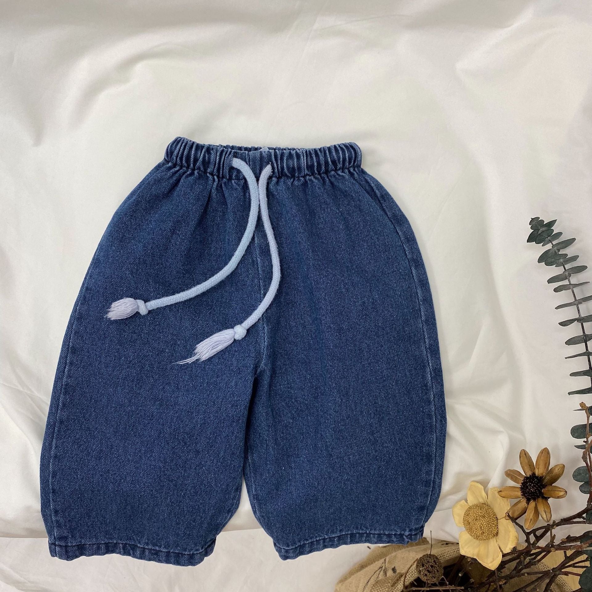 Children's lace up jeans