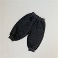 Washed tone drawstring pants