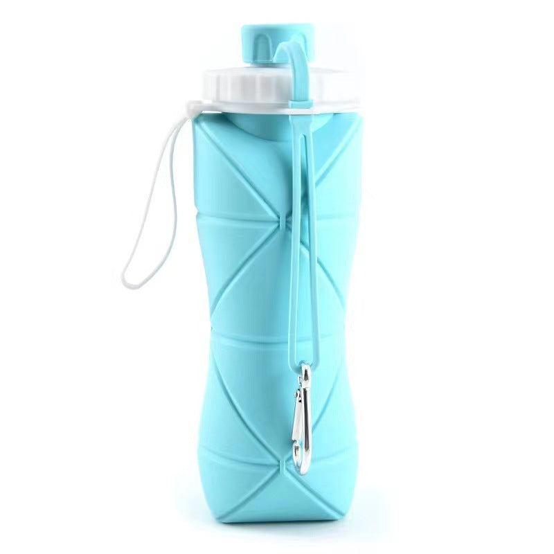 Large Capacity Silicone Folding Mug for Outdoor Use