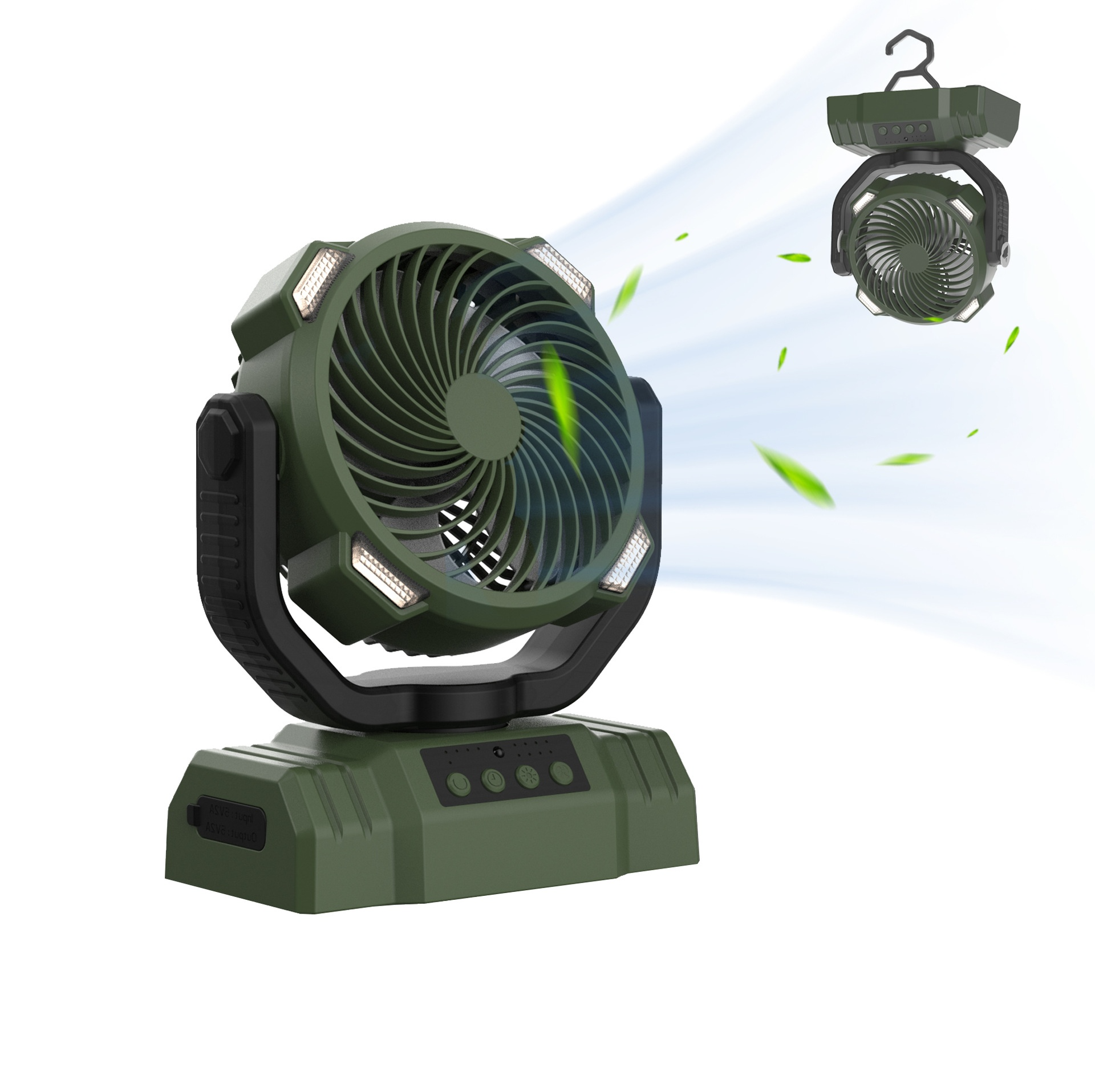 Outdoor Household Power Bank LED Light Camping Fan – Nova Finds product photo 4