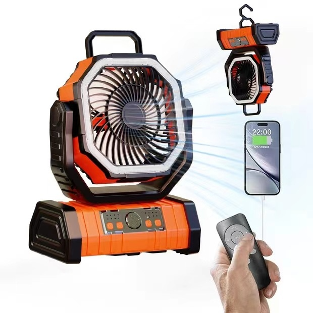 Outdoor Household Power Bank LED Light Camping Fan – Nova Finds product photo 3