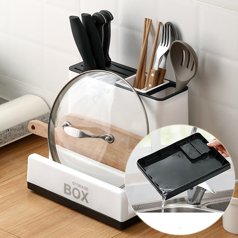 Premium Kitchen Storage Rack & Knife Organizer | Space-Saving Desktop Solution – Nova Finds product photo 1