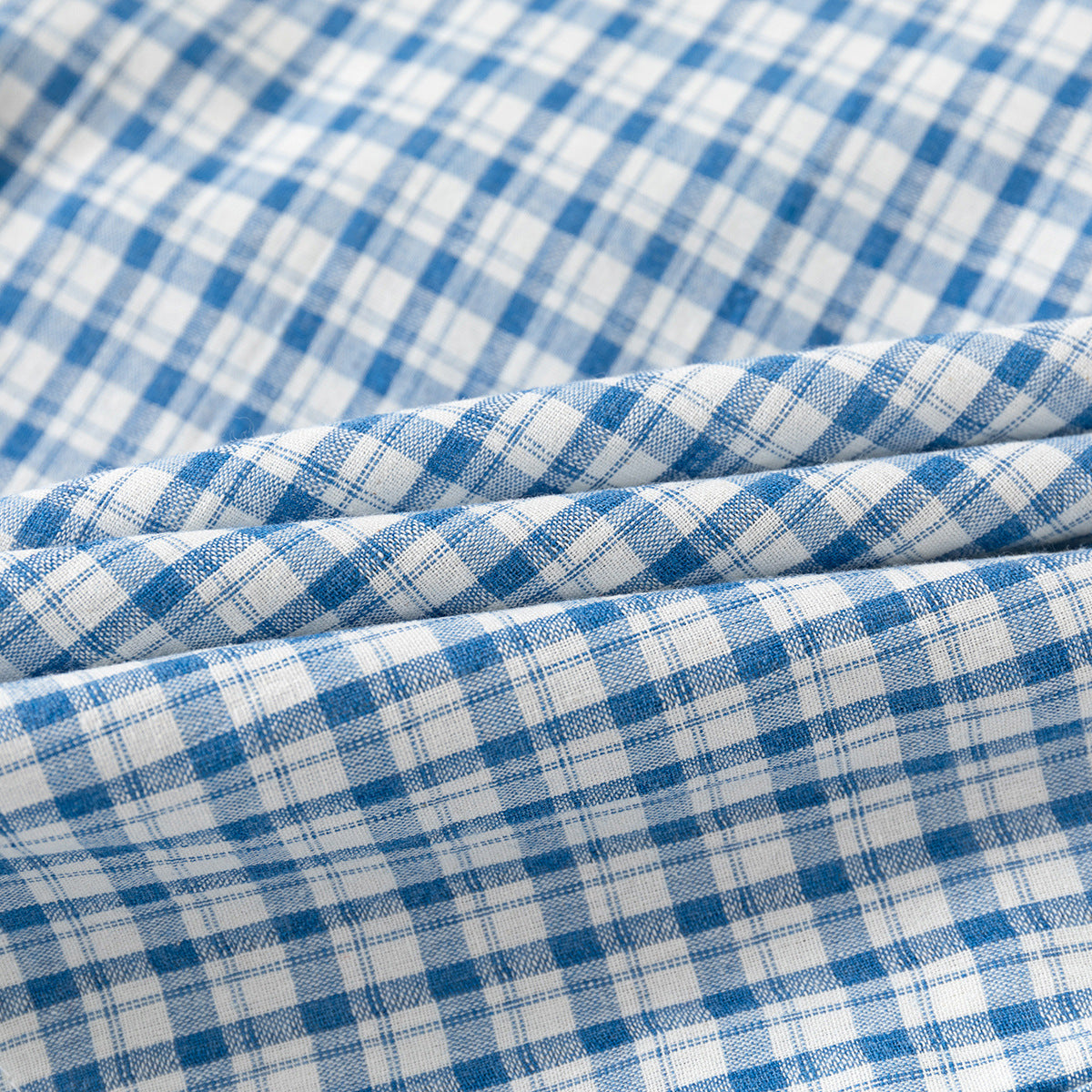 Short Sleeve Outfit Set, Stylish Checkered Shirt and Shorts Two-Piece Casual Kids