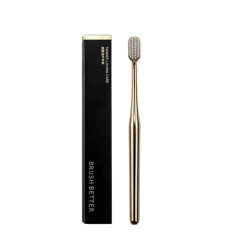 Gold-Plated Soft-Bristle Toothbrush – Nova Finds product photo 5