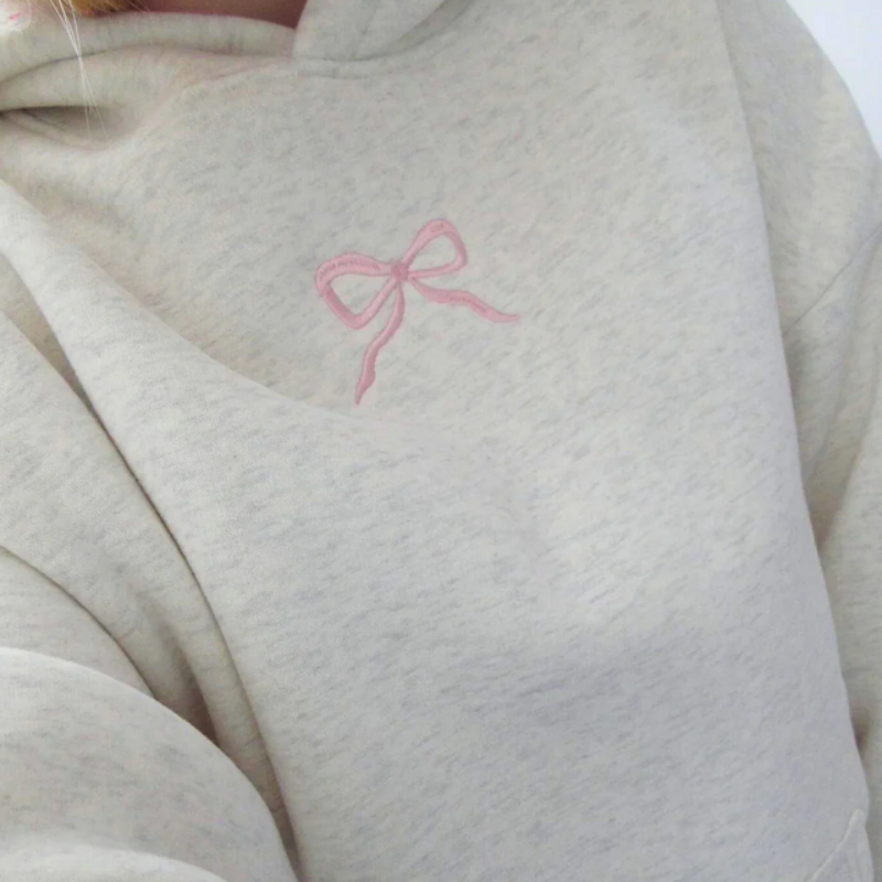 Viral Pink Bow Hoodie – Nova Finds product photo 5