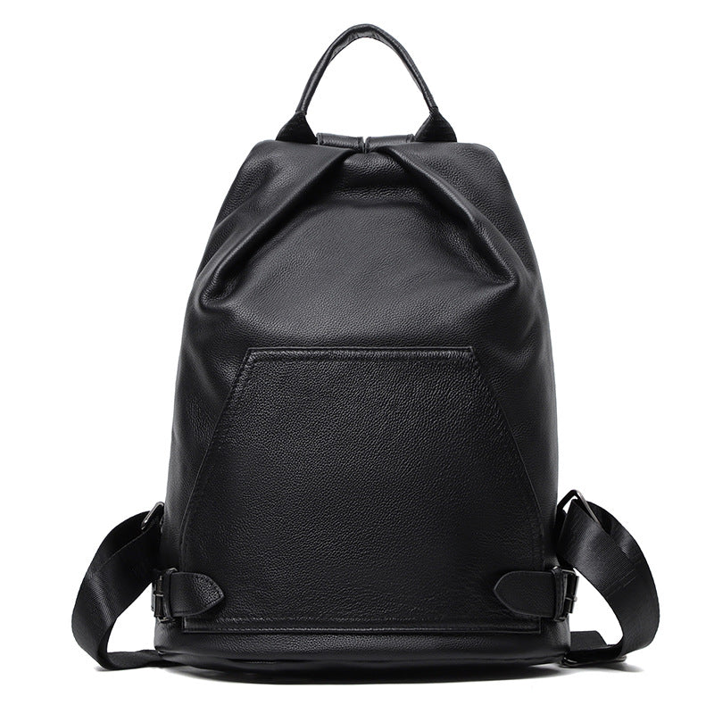 Genuine Leather Anti-theft Ladies Travel Backpack