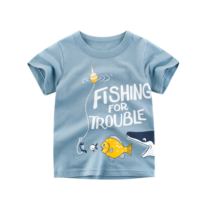 Children's Short Sleeve T-Shirt for Boys
