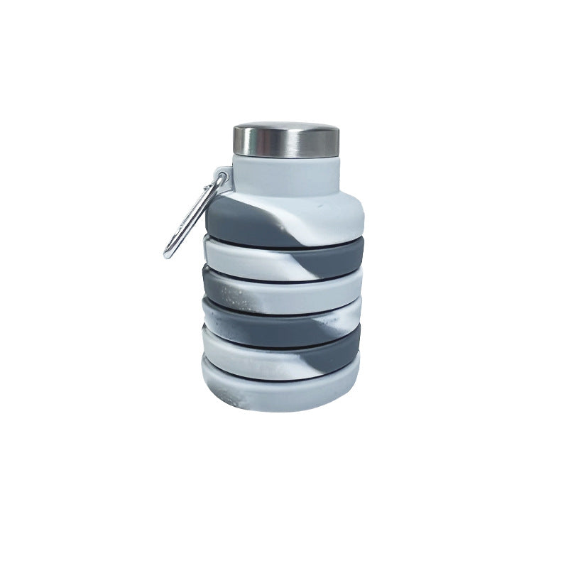 Portable Silicone Folding Water Bottle for Travel