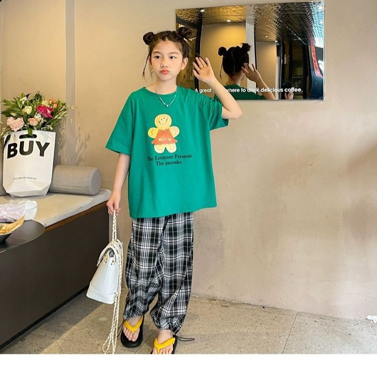 Kids' Short Sleeve T-Shirt Style Loose Cartoon