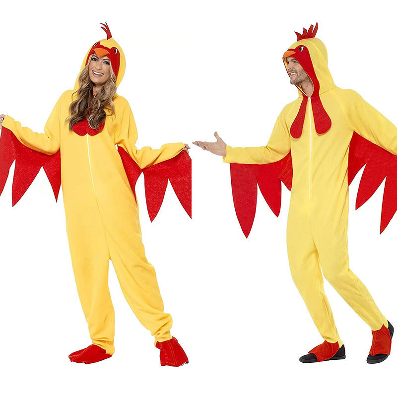 Cosplay Halloween Stage Performance Adult Hen Luxurious Rooster Bird Costume Role Play Costume