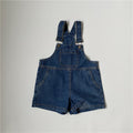 Thin denim camisole overalls