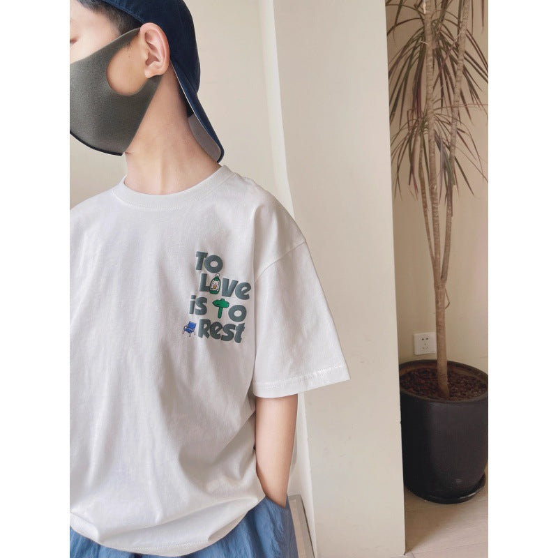Kids' Short Sleeve T-Shirt for Boys