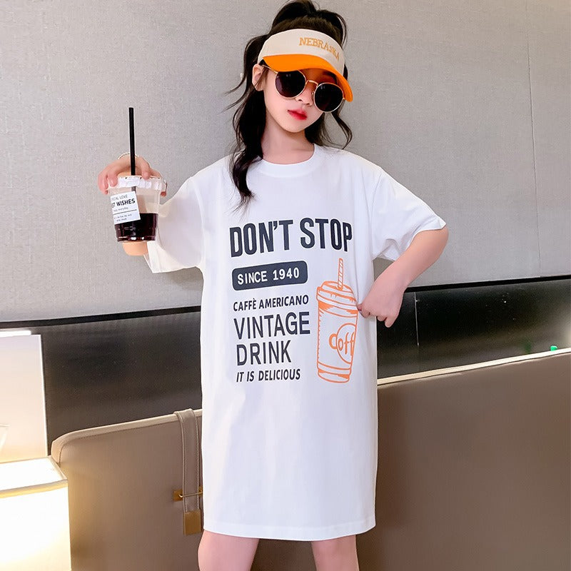 Cute Girls' Short Sleeve T-Shirt