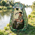 Pop Up Privacy Tent - Instant Outdoor Shower & Portable Toilet for Camping