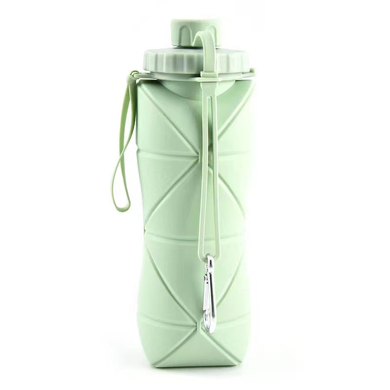 Large Capacity Silicone Folding Mug for Outdoor Use