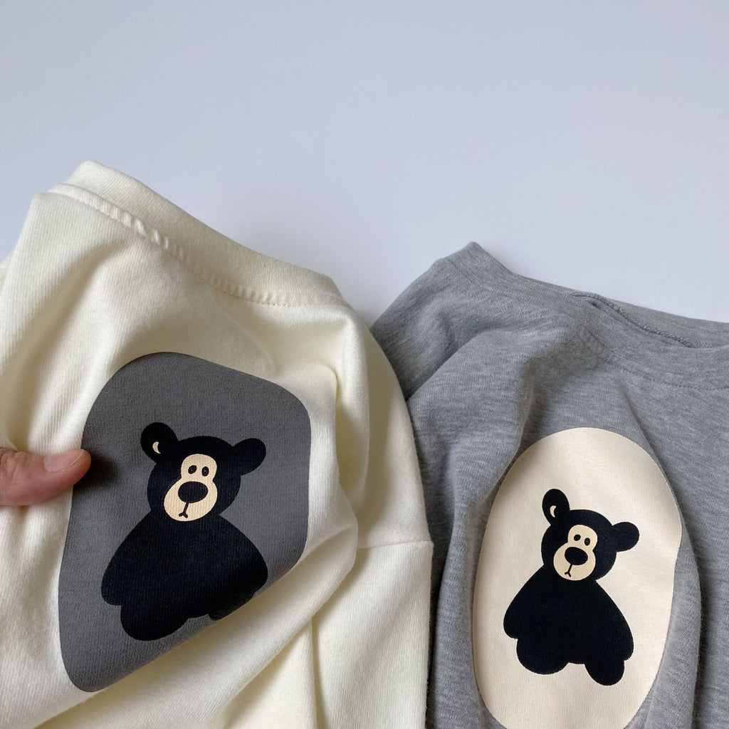 Children's loose and thick cartoon T-shirt