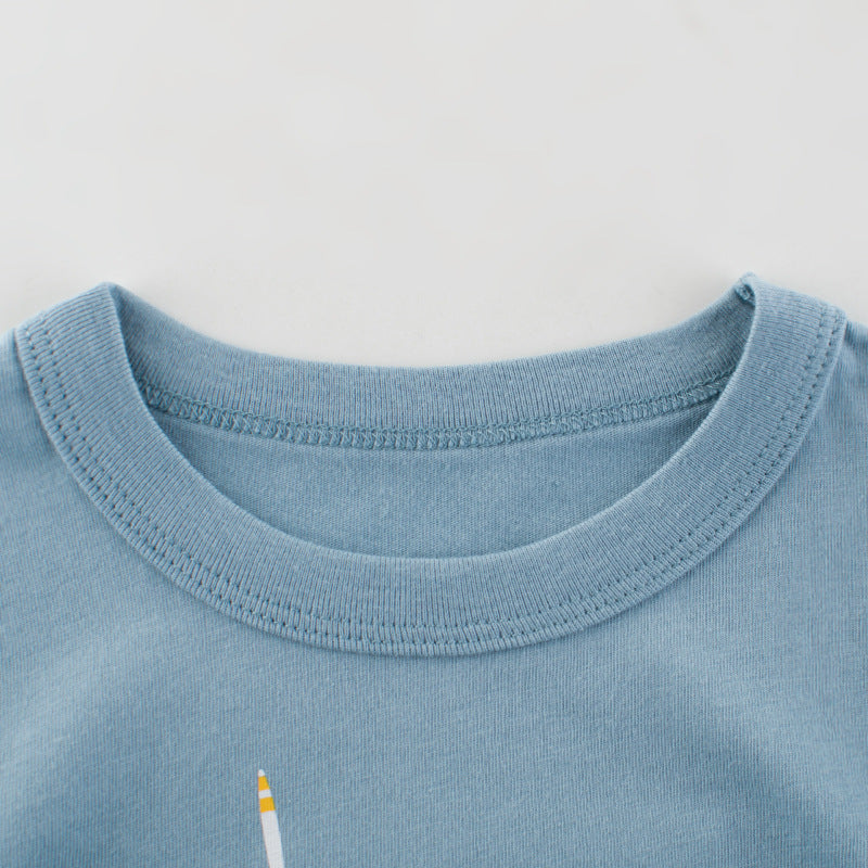 Children's Short Sleeve T-Shirt for Boys