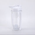 Double Layer Portable Shaker Cup for Protein Drinks