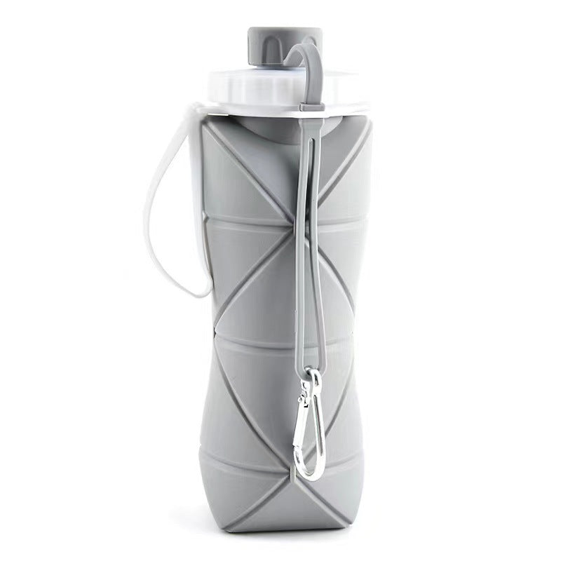 Large Capacity Silicone Folding Mug for Outdoor Use