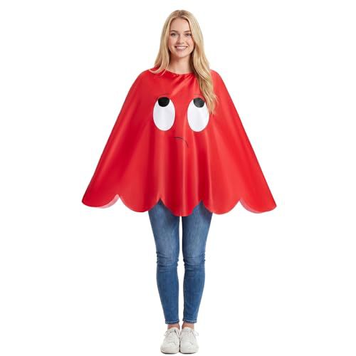 Adult Red Ghost Cape Halloween Anime Cosplay Cloak Women'sCos Costume