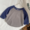 Children's batsleeved contrasting hoodie
