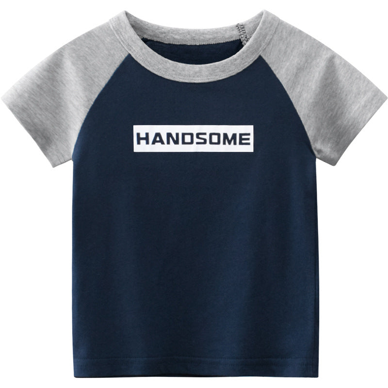 Children's Wear Baby T-Shirt Boy Short Sleeve T-Shirt
