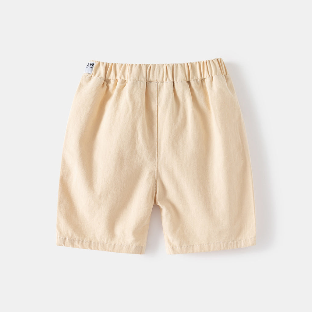 Casual Mid-Length Shorts for Boys,  Breathable Fabric, Comfortable Fit Kids' Summer Pants