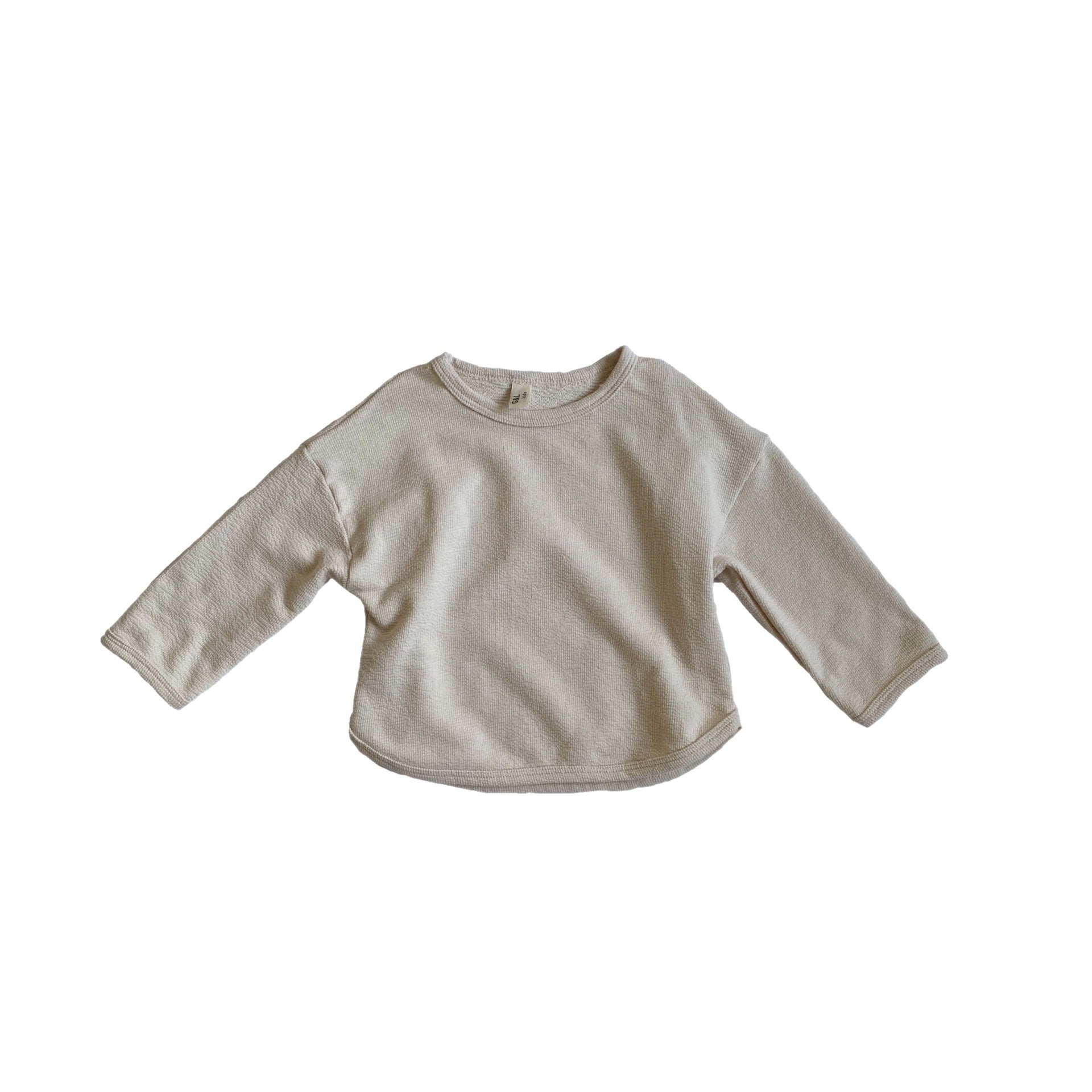 Cotton and linen warm colored hoodie
