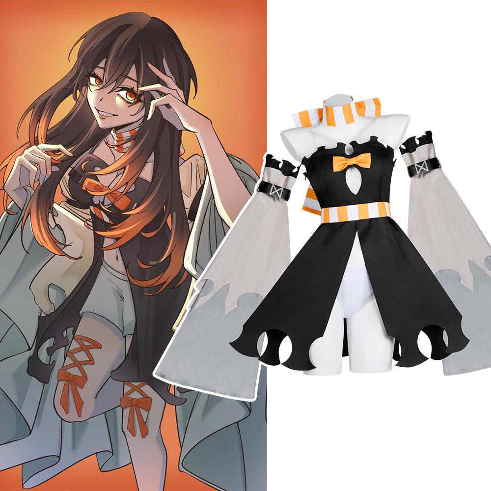 Cosplay Costume for Amo from Wuyuan ZhanGui, Anime and Game Cosplay Outfit, Secondary Dimension Costume