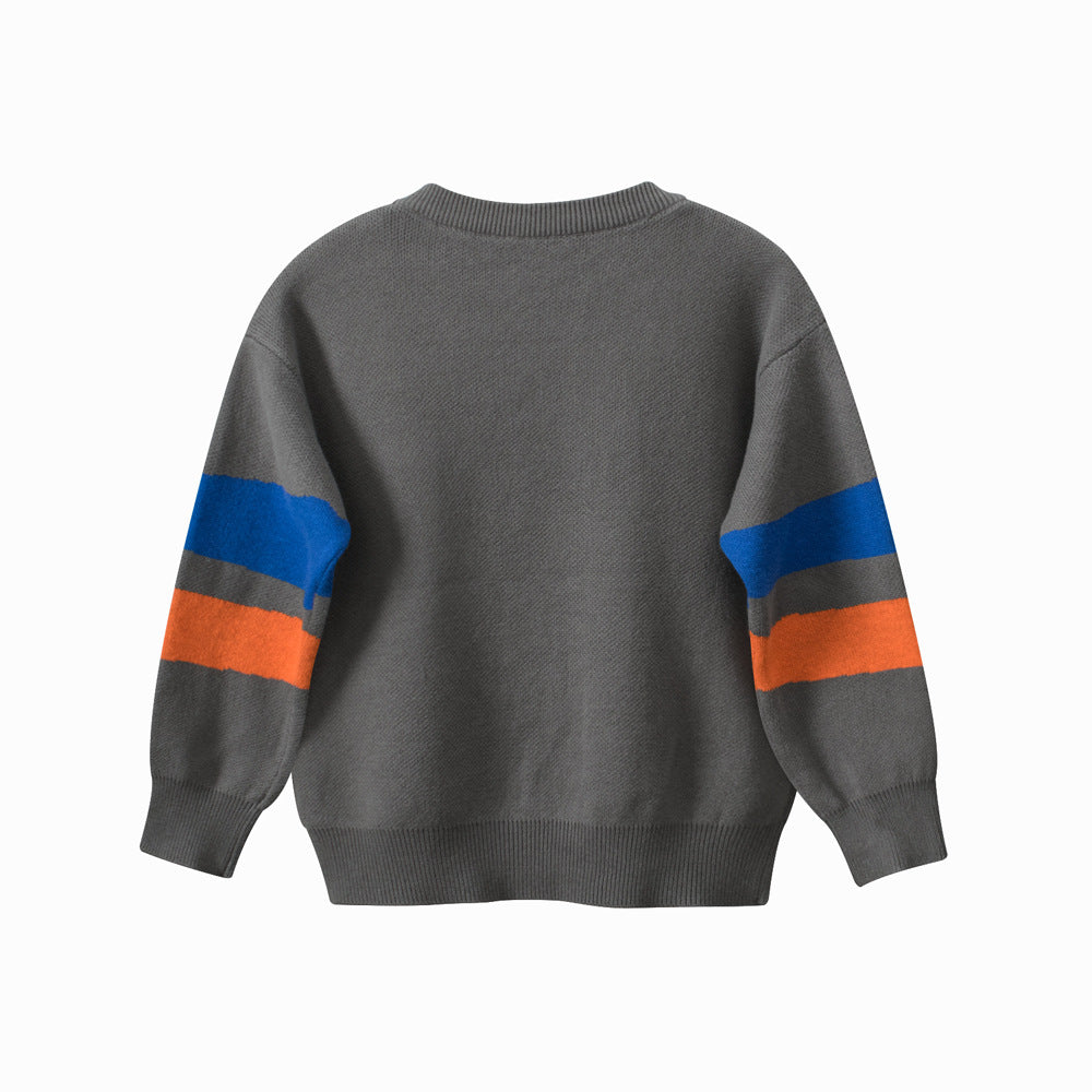 Children's Clothing Kids Knit Sweater Dinosaur Boy Baby Clothes