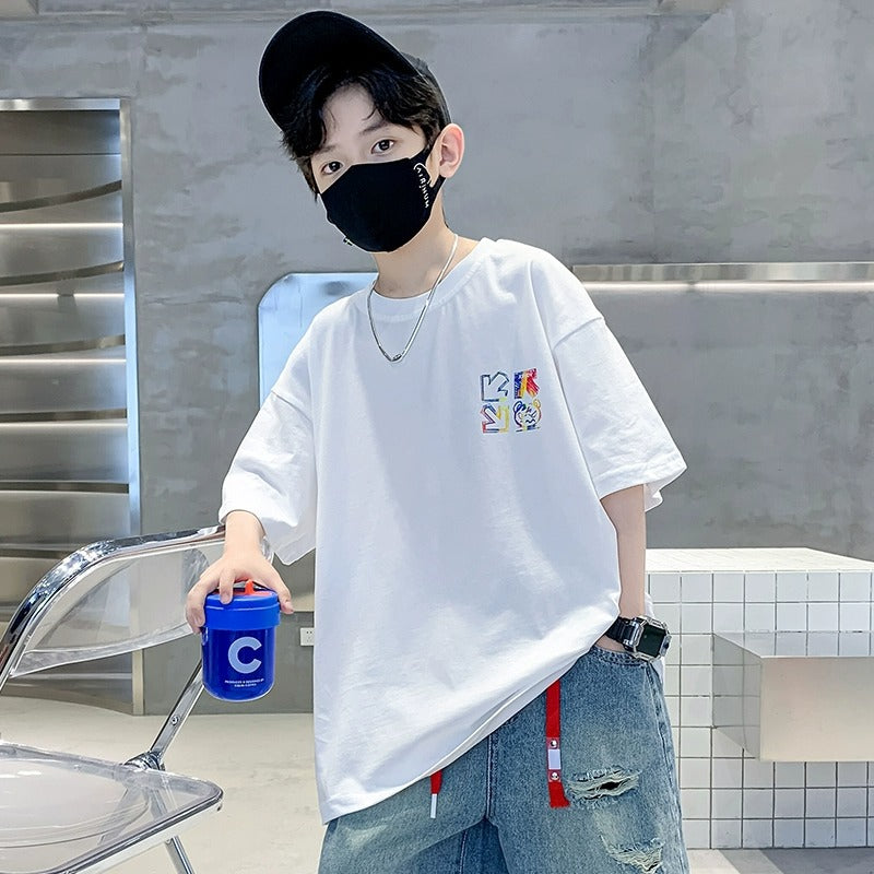 Boy's Casual Short Sleeve T-Shirt