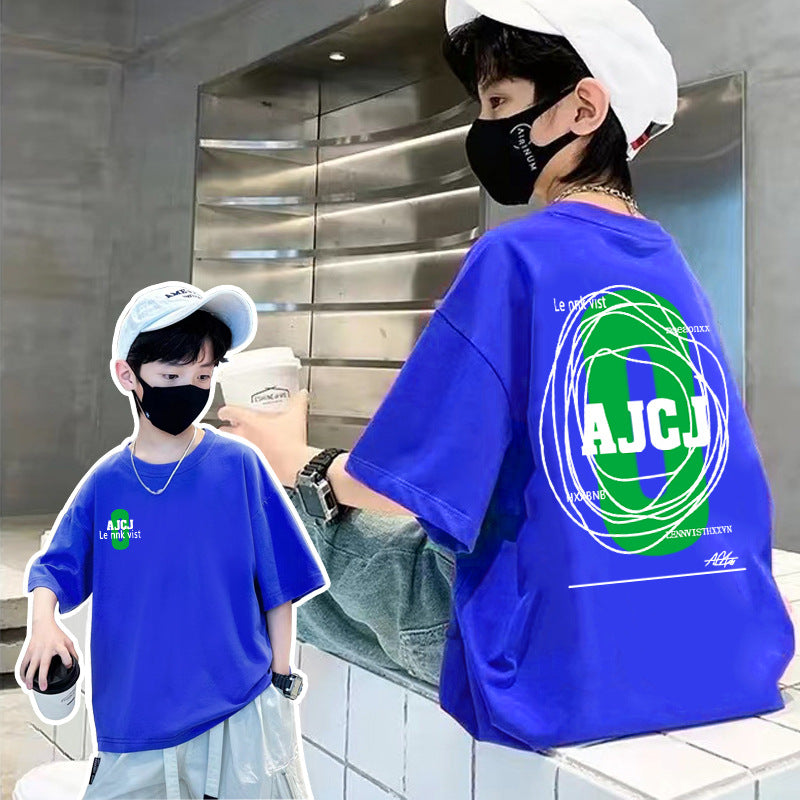 Streetwear Hip-hop Brand Loose Fit Short Sleeve T-Shirt for Men