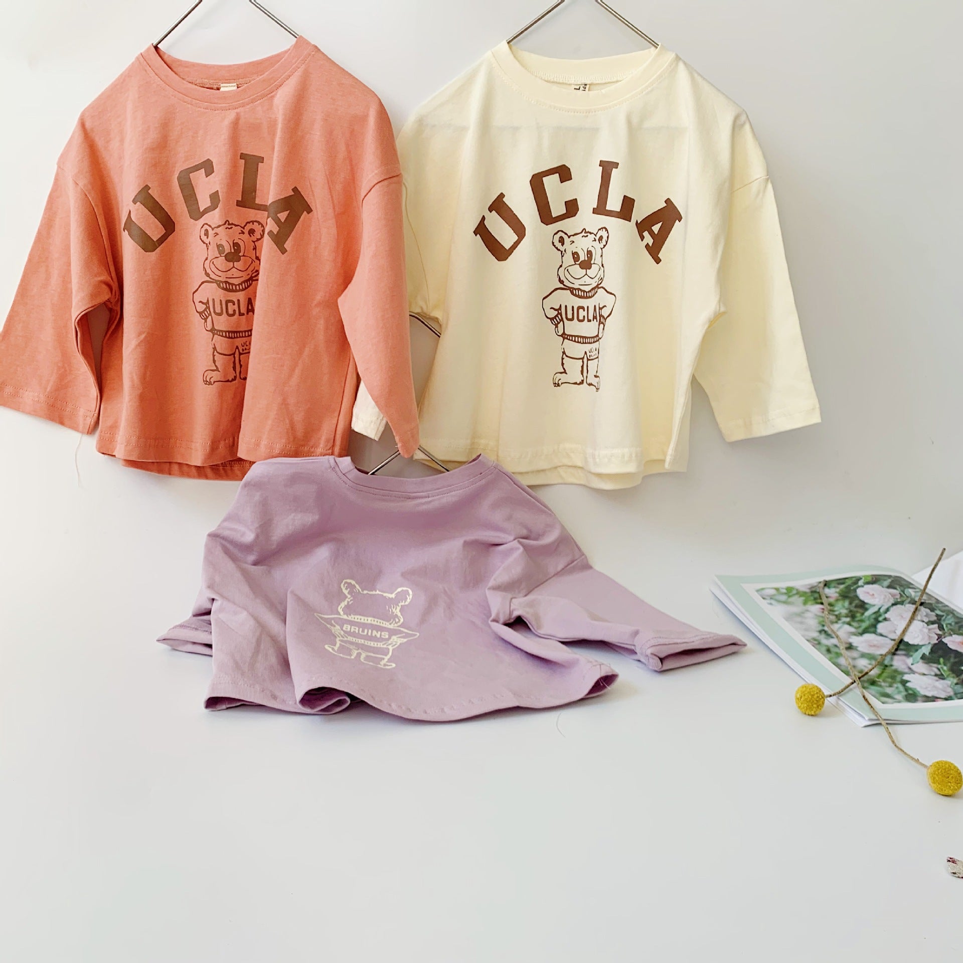 Little Bear Printed Long Sleeve T