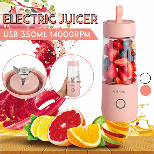 350ml Portable USB Blender | Rechargeable Smoothie Cup – Nova Finds product photo 1