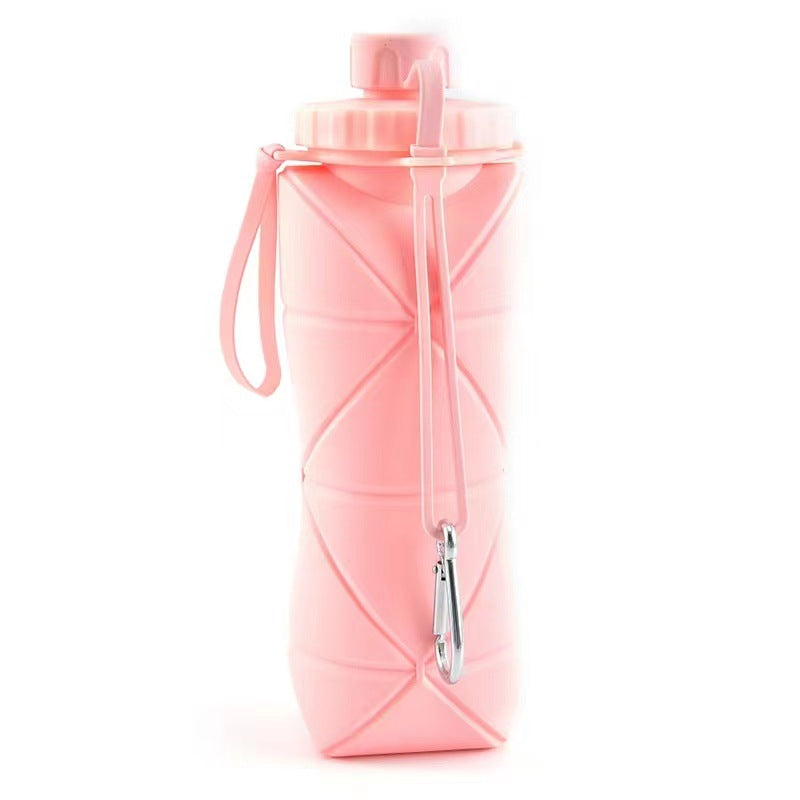 Large Capacity Silicone Folding Mug for Outdoor Use