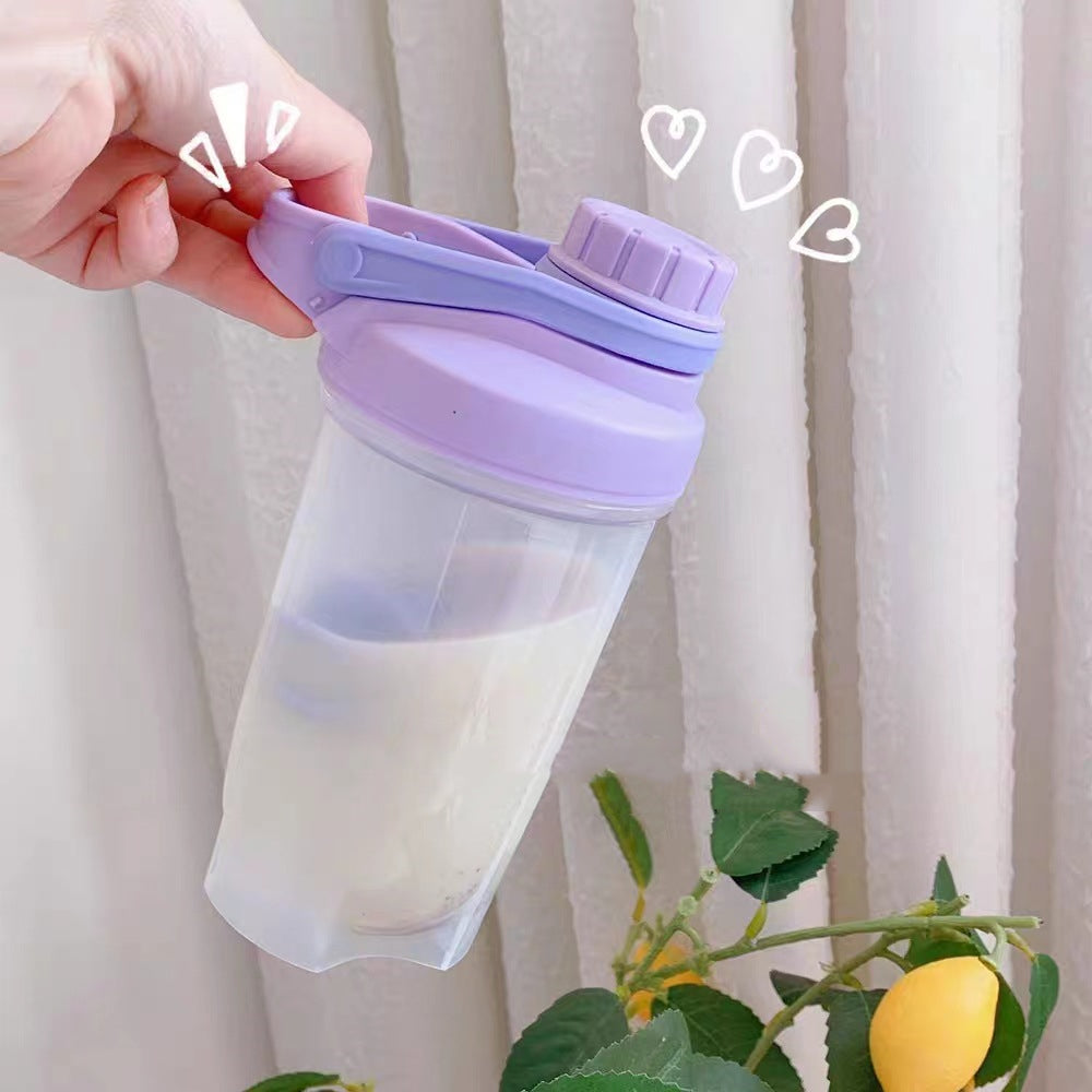 Leakproof Protein Shaker Bottle with Scale | 500ml & 700ml – Nova Finds product photo 1