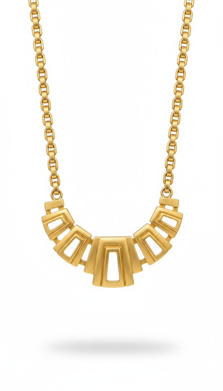 limited-edition 24k gold necklace