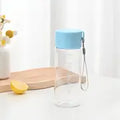 Portable 20.28oz Plastic Water Cup, Simple & Clear