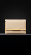 Gold-Accented Premium Leather Wallet