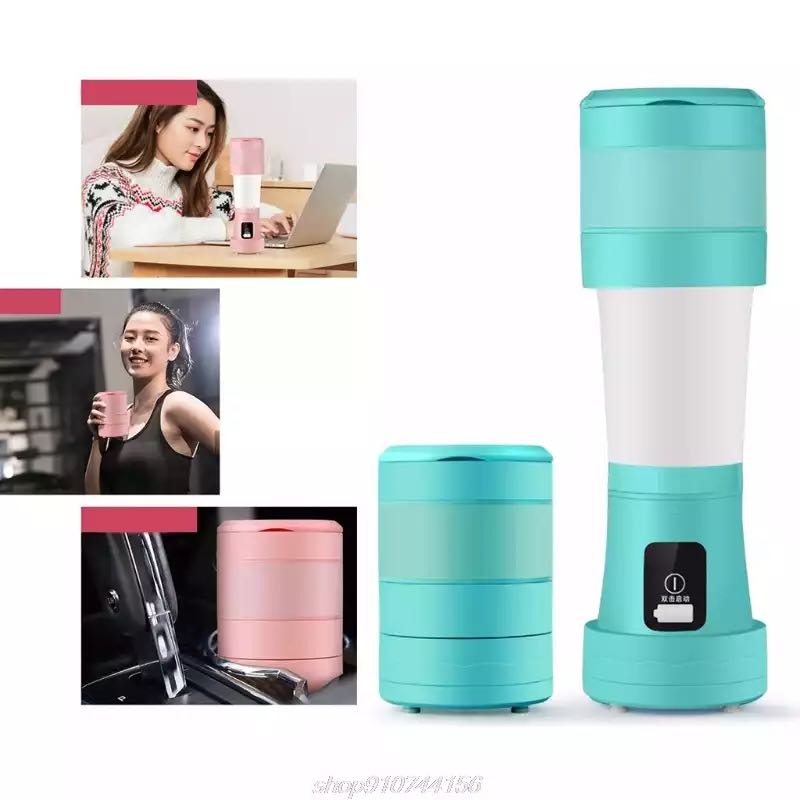 450ml Mini Portable Blender | Foldable USB Juicer Cup – Nova Finds product photo 3